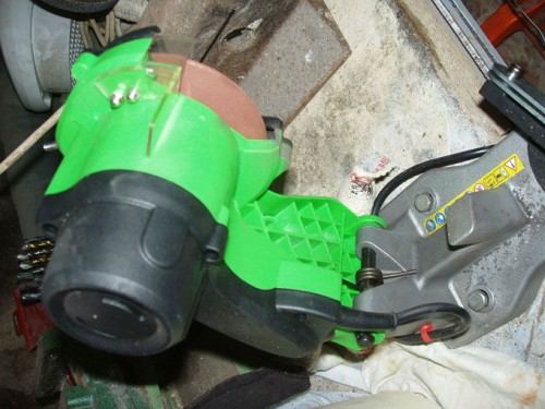 Affuteur électrique chaines de tronçonneuse