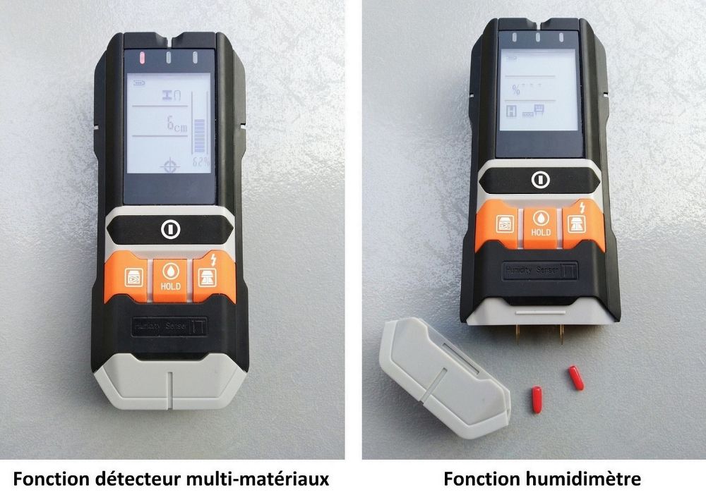 Détecteur multi-matériaux humidimètre (2)